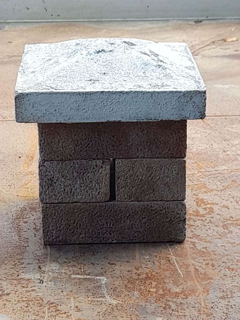  Pier cap 265mm x 265mm reclaimed.