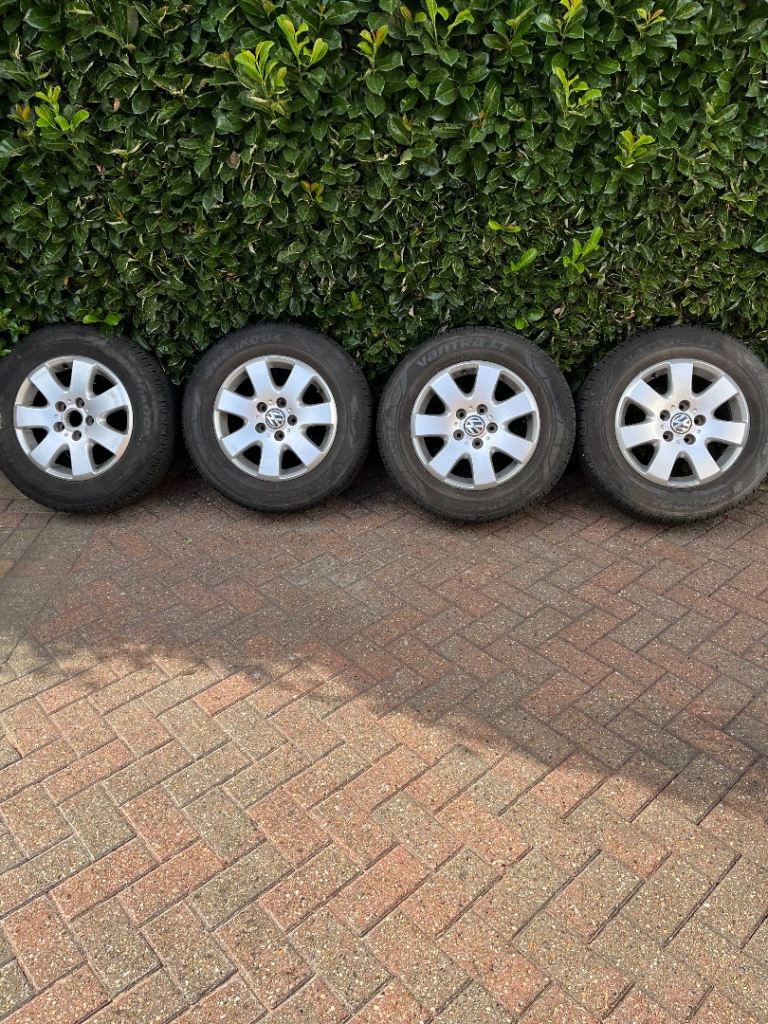 Volkswagen transporter T5 alloy wheels x4 