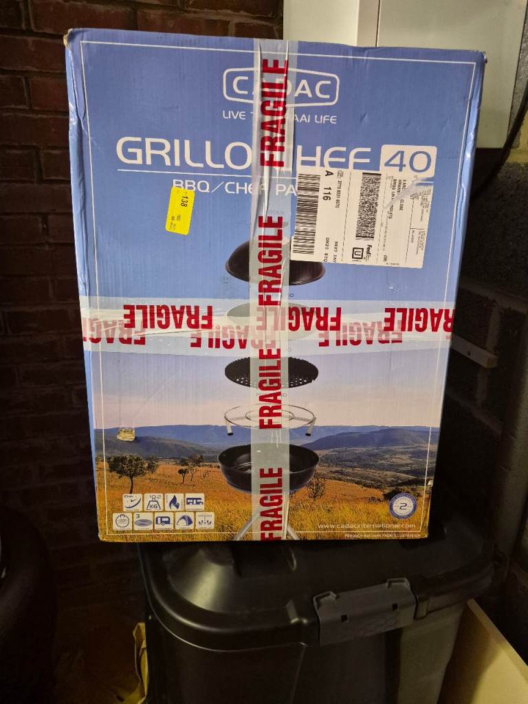 Caravan barbecue 