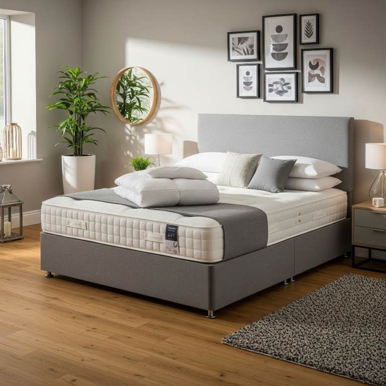 Affordable Divan Bed with Storage Drawers in All Sizes: Single, Small Double, Double & King