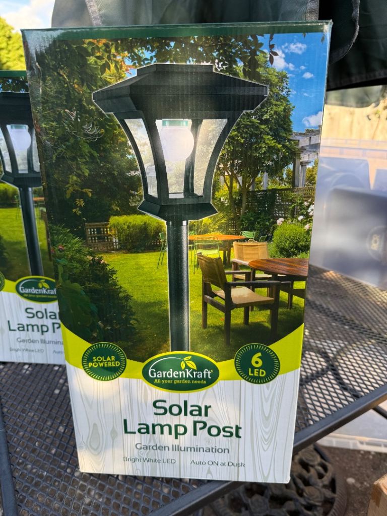 Solar lights x 2
