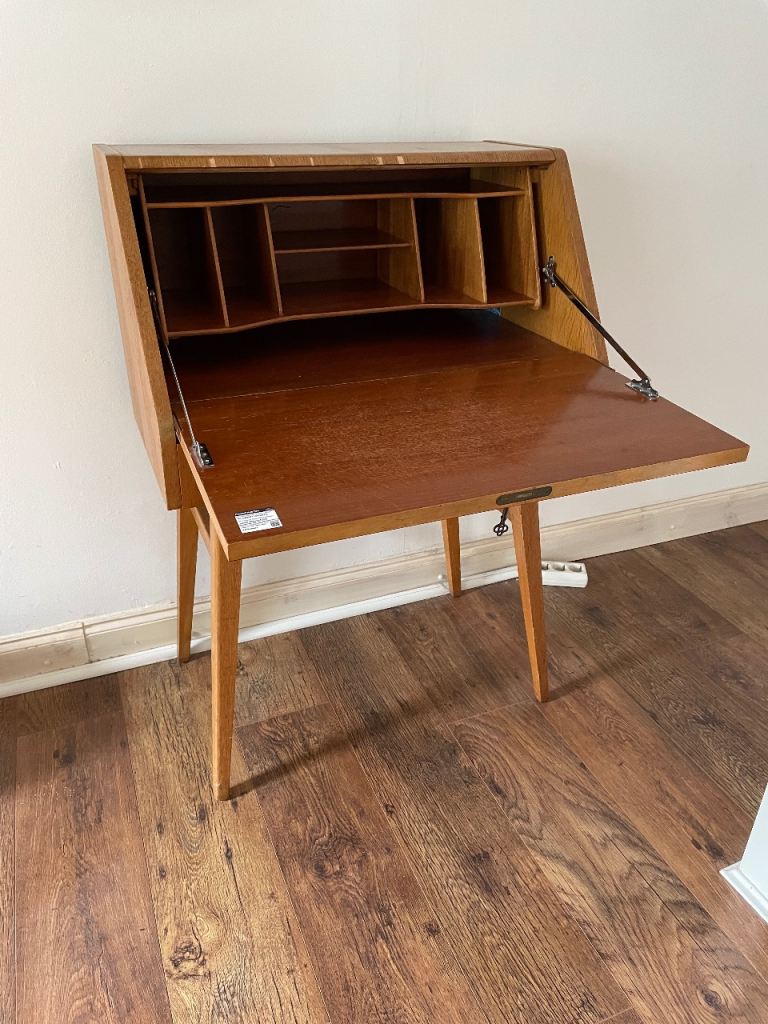 Up Cycle wood writing Bureau