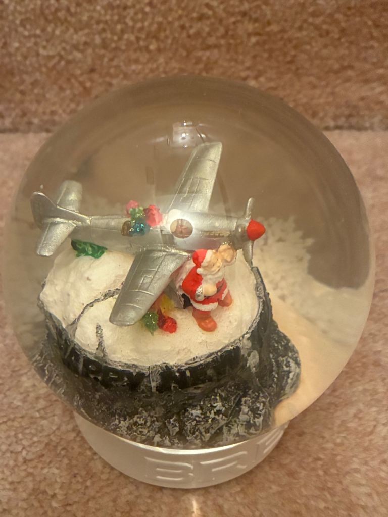 Rare Breitling 2008 snow globe 