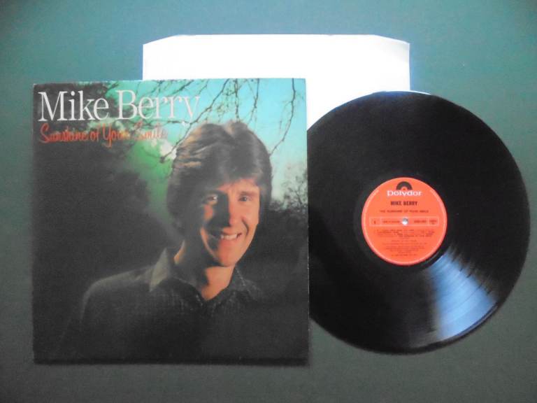 Mike Berry -The Sunshine Of Your Smile. UK 1980 Stereo Vinyl LP. Compilation Album