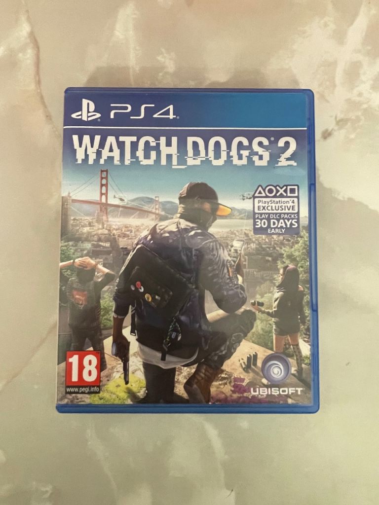 PS4 Watch Dogs 2 – Good Condition – £10