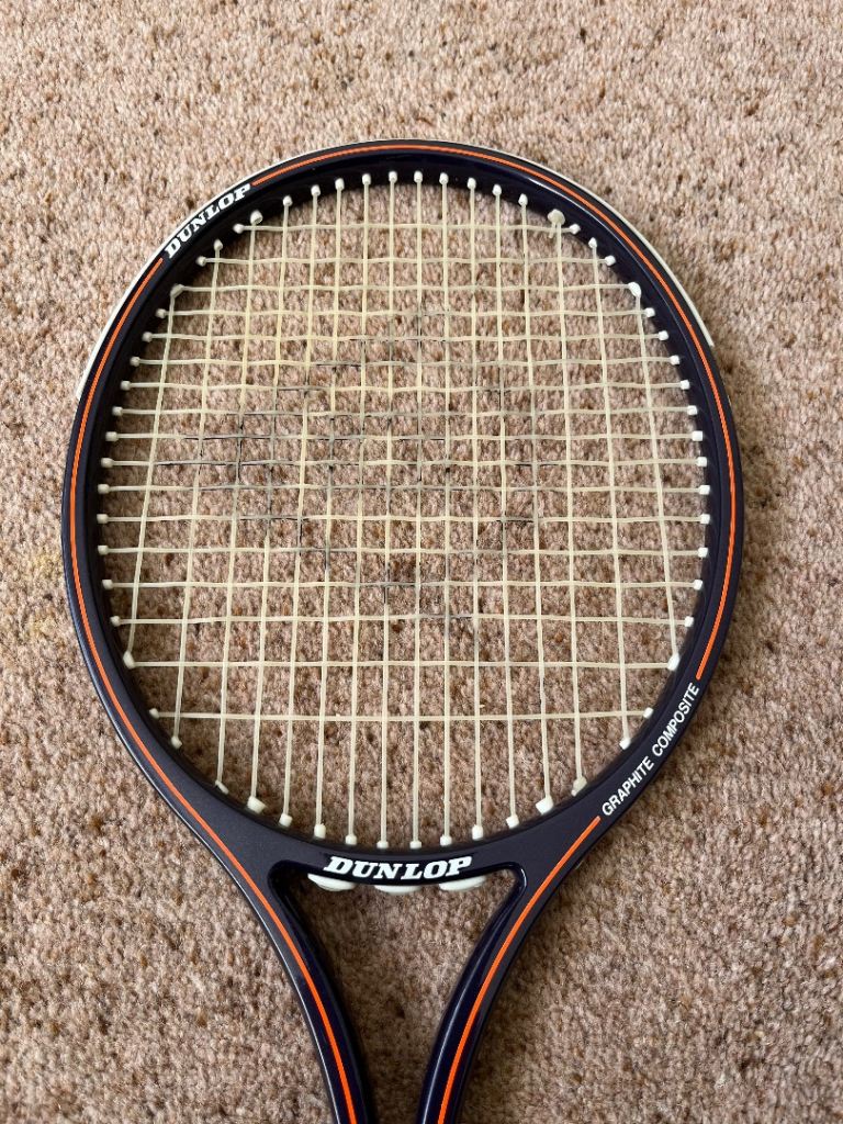 Dunlop power max squash racket