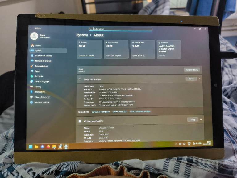 Windows Tablet/Laptop 