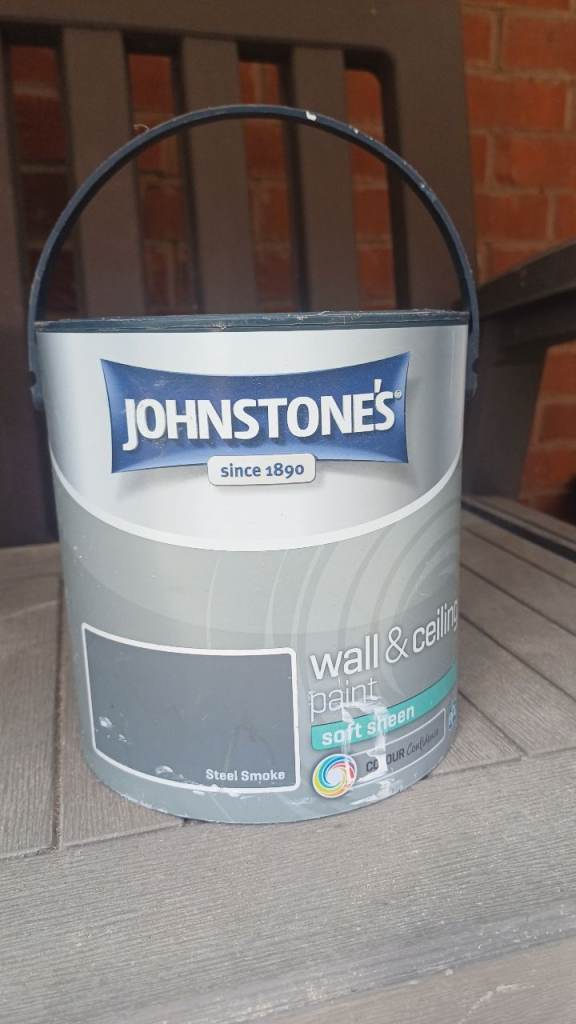 Johnstone's Wall & Ceiling Paint – Soft Sheen, Grey