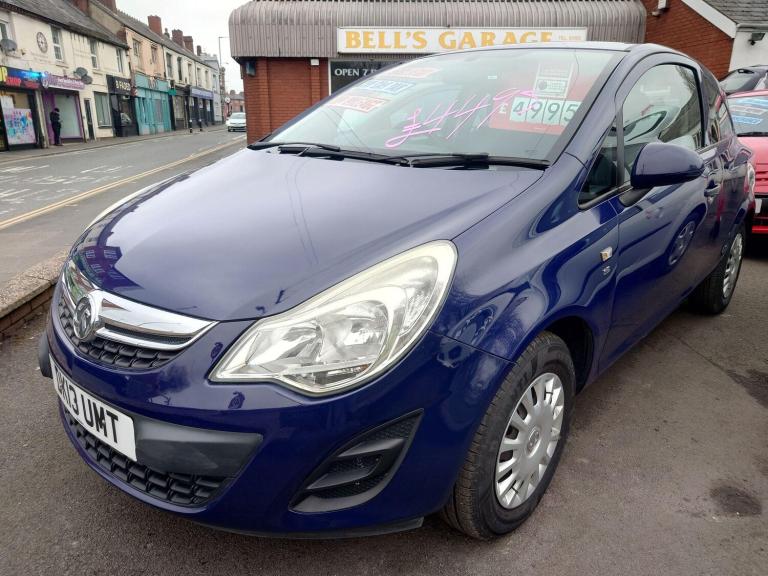 2013 Vauxhall Corsa 1.0 ecoFLEX 12V S Euro 5 3dr HATCHBACK Petrol Manual