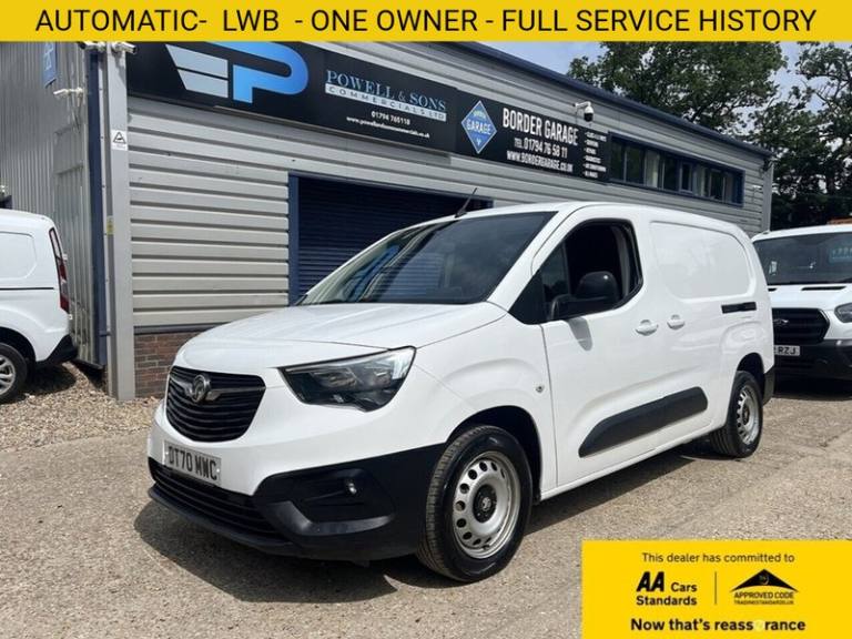 2021 Vauxhall Combo 2300 1.5 Turbo D 130ps H1 Edition Van Auto PANEL VAN DIESEL Automatic