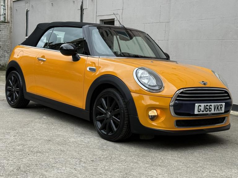 2016 MINI CONVERTIBLE 1.5 Cooper Convertible Orange Manual Petrol