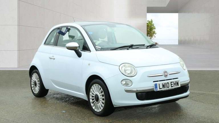 2010 Fiat 500 1.2 Lounge Hatchback 3dr Petrol Manual Euro 5 (s/s) (69 bhp) HATCHBACK Petrol Manual