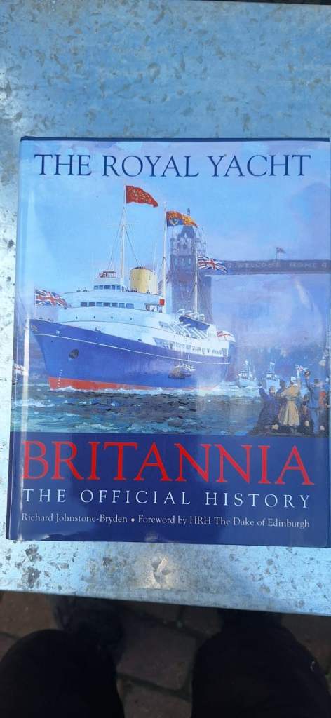 The Royal Yacht Brittania Large Glossy Book