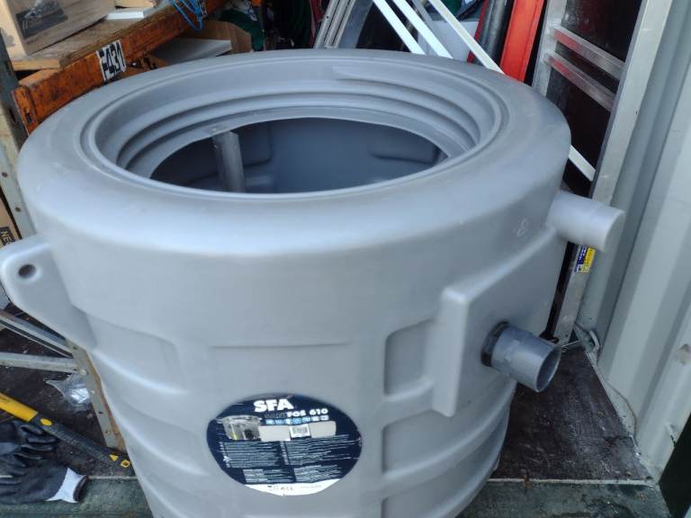 SFA Sanifos 610 water tank 