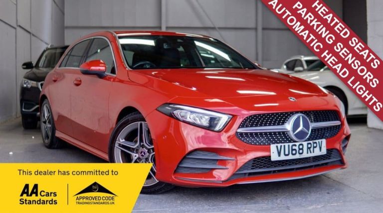 2018 Mercedes-Benz A-Class 1.5 A180d AMG Line (Executive) Hatchback 5dr Diesel 7G-DCT Euro 6 (s/s...