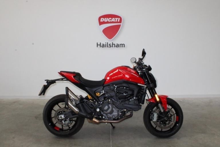 2025 Ducati Monster 937, Ex Demo, 909 Miles, Ducati Red