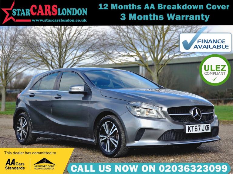 2017 Mercedes-Benz A-Class 1.6 A180 SE 7G-DCT Euro 6 (s/s) 5dr HATCHBACK Petrol Automatic