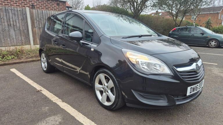 2016 Vauxhall Meriva 1.4i Exclusiv Euro 6 5dr MPV Petrol Manual
