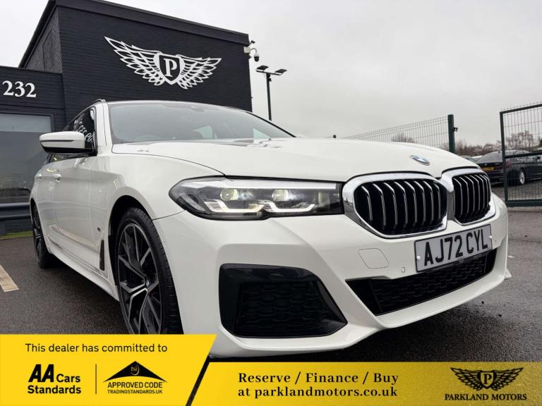 2022 BMW 5 Series 2.0 520d M Sport MHEV Auto 5dr Estate Hybrid Automatic