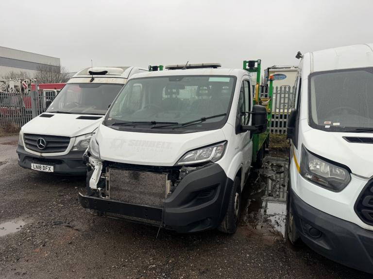2022/22 FIAT DUCATO 2.2 DROPSIDE TRUCK SPARES OR REPAIRS PRICE IS PLUS VAT 