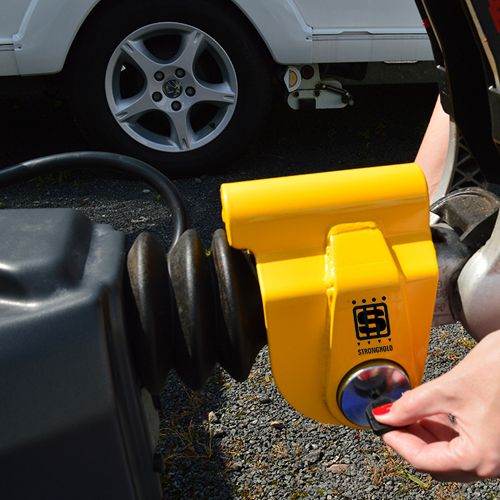 Maypole Stronghold SH5412 ALKO Hitch lock for Caravan Trailer. Brand new in box. Freeland