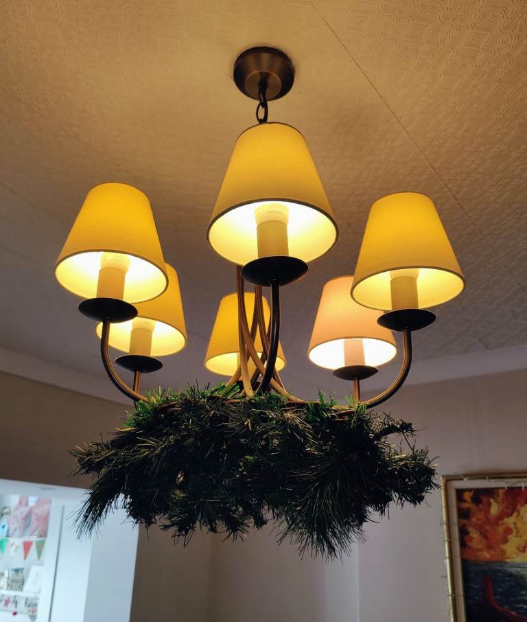 Large 45cm Christmas Wreath 