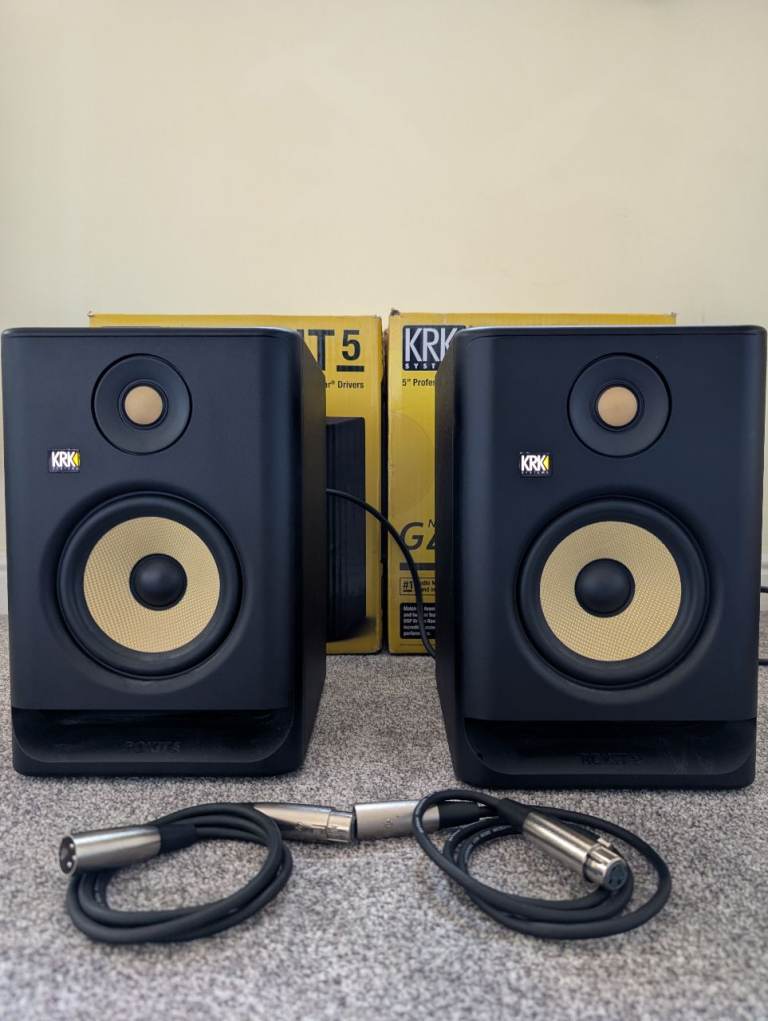 KRK Rokit RP5 G4 Studio Monitors (Pair) – Boxed, Excellent Condition