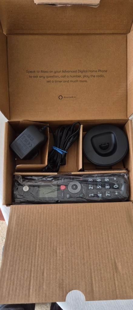 Advanced digital home phone-Alexa typeA