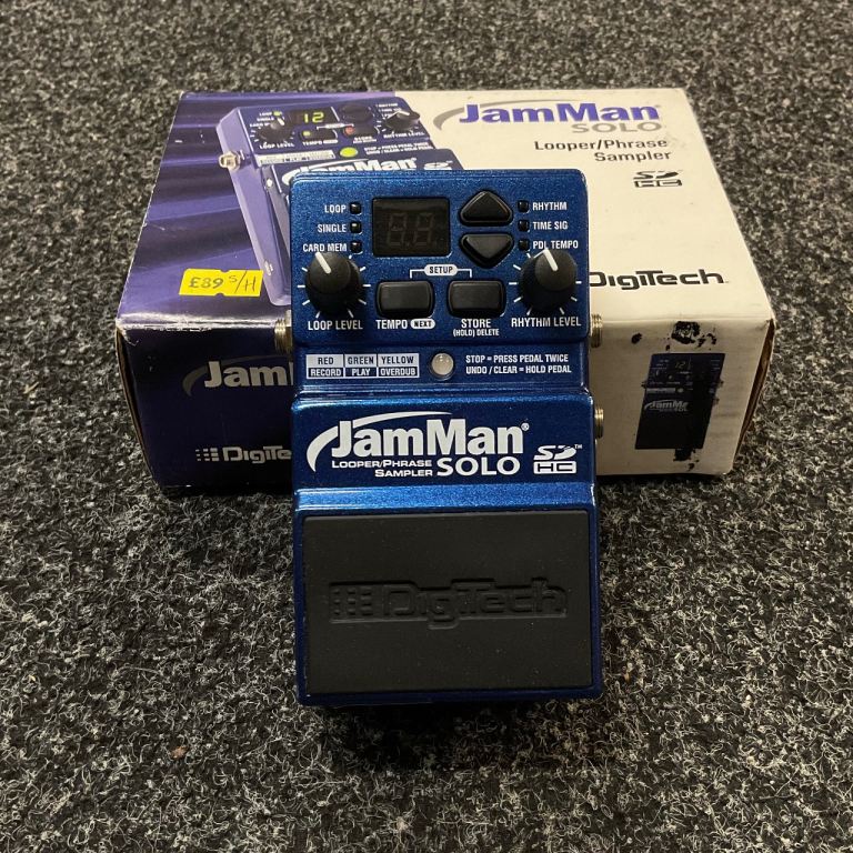 DigiTech JamMan Solo Looper Effects Pedal