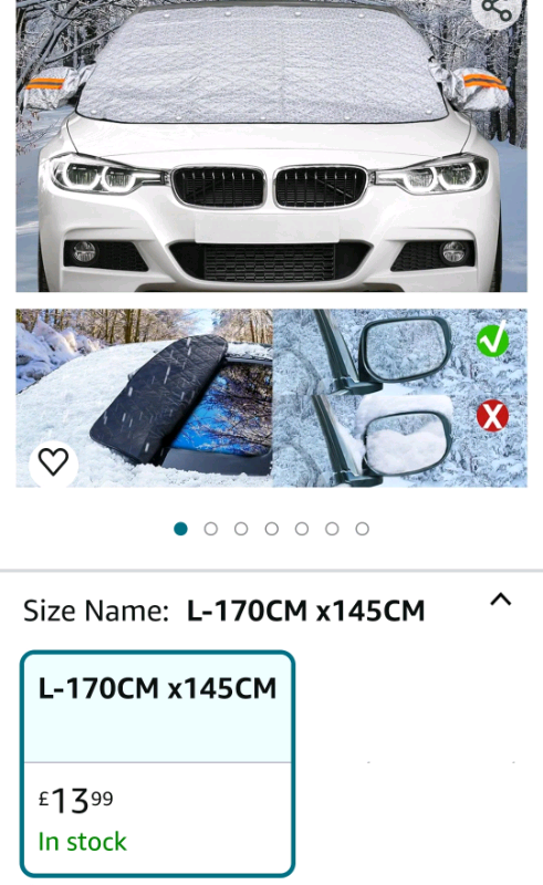 image for Bnip car windscreen protector. 