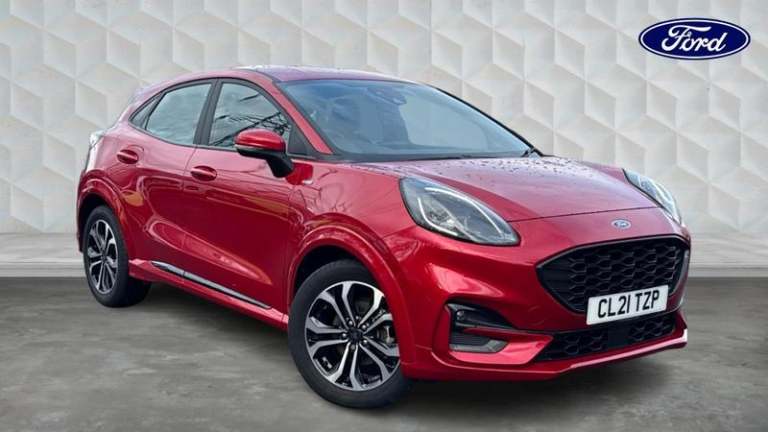 2021 Ford Puma 1.0T EcoBoost MHEV ST-Line Euro 6 (s/s) 5dr Manual SUV Petrol Manual
