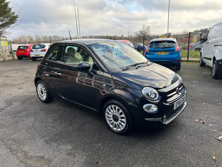 2016 Fiat 500 1.2 Lounge 3dr HATCHBACK Petrol Manual