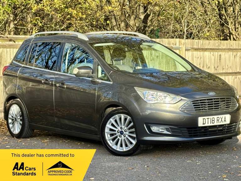 2018 Ford Grand C-Max 1.0T EcoBoost GPF Titanium Euro 6 (s/s) 5dr MPV Petrol Manual
