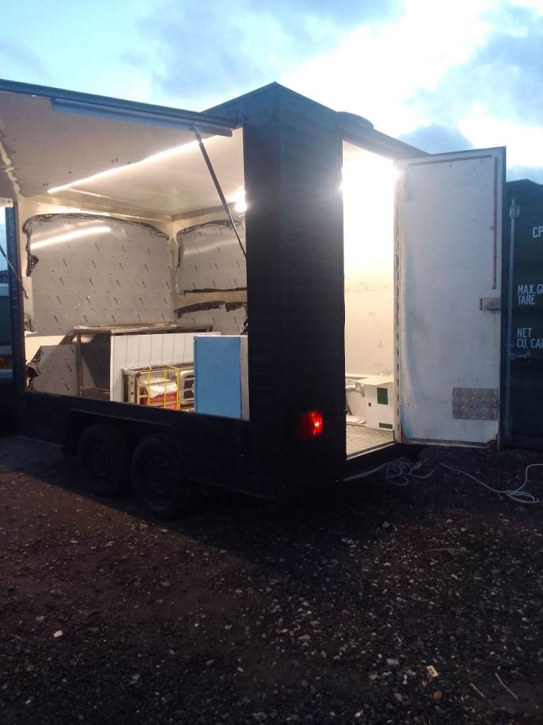 Catering trailer burger van mobile kitchen horsebox food truck 