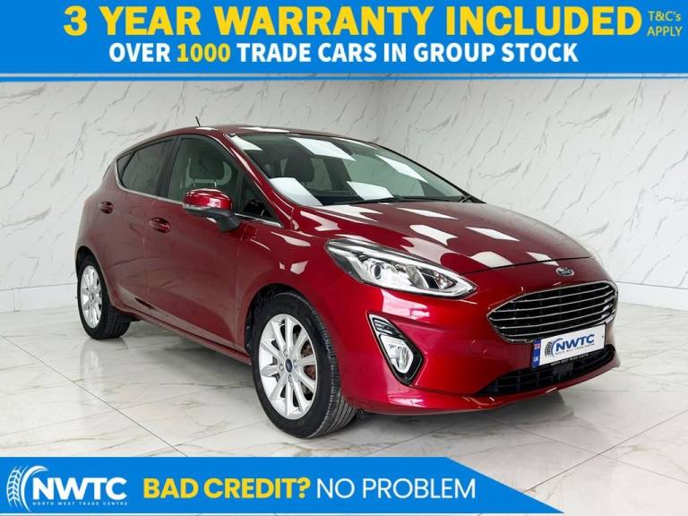 2018 Ford Fiesta 1.0T EcoBoost Titanium Hatchback 5dr Petrol Manual Euro 6 (s/s) (100 ps) F/ Hatc...
