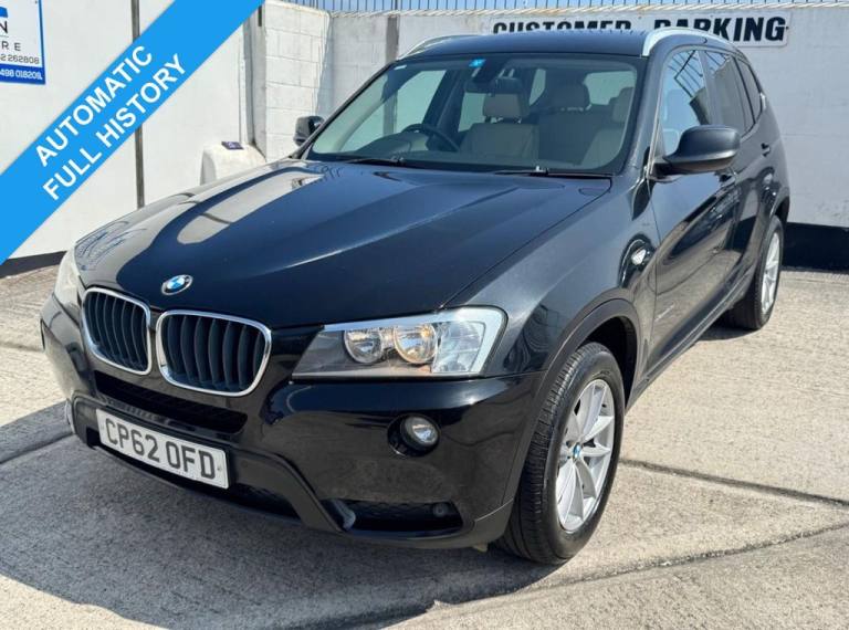 2013 62 BMW X3 2.0 20D SE SUV 5DR DIESEL AUTO XDRIVE EURO 5 (S/S) (184 PS) DIESE