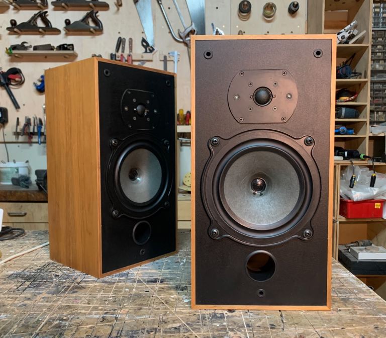 B&W DM10 Bookshelf Speakers.  Bowers & Wilkins
