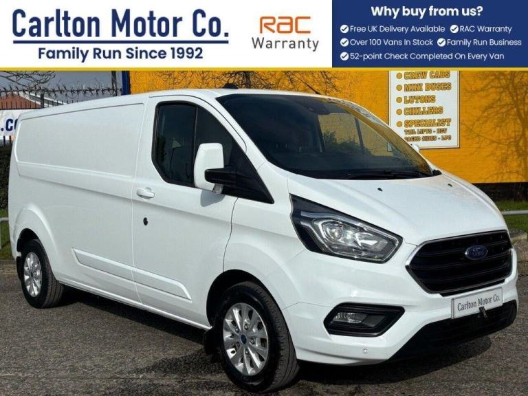 2021 Ford Transit Custom 2.0 300 EcoBlue Limited Panel Van 5dr Diesel Manual L2 