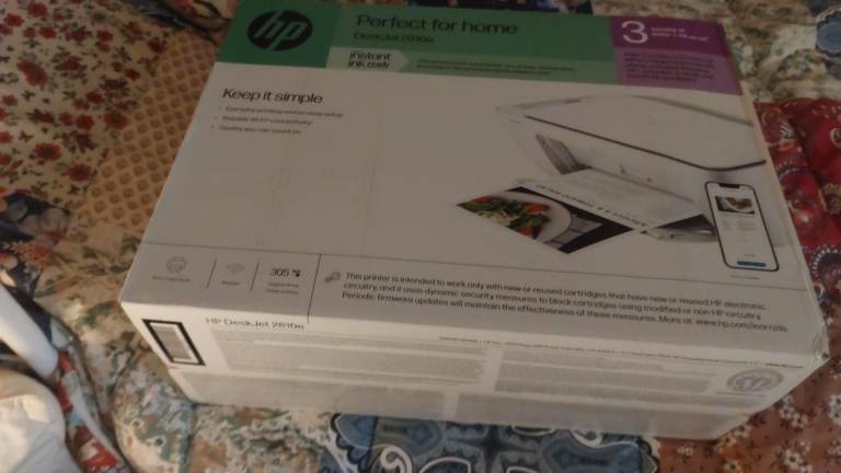 HP printer and scanner 2810e