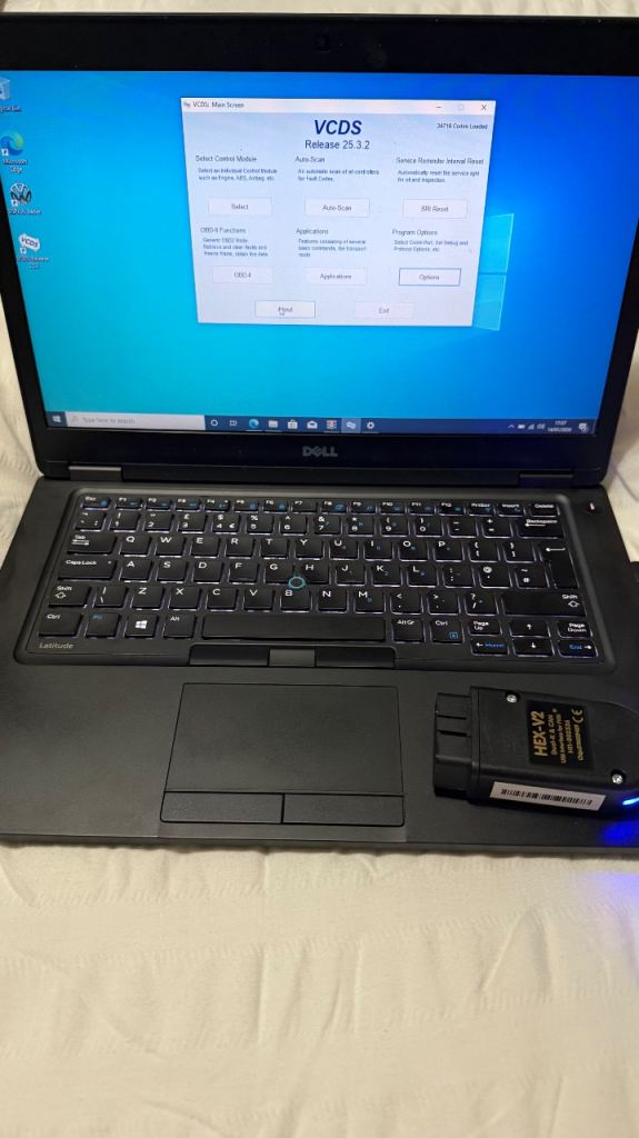 Ross tech 25.3.2 dedicated laptop dell i5 2025 coding diagnostics vag com 
