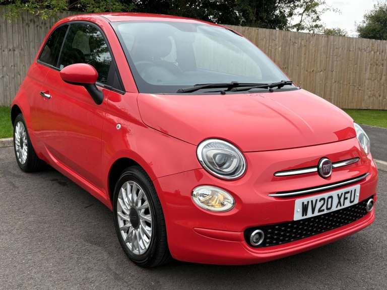 2020 Fiat 500 1.2 Lounge 3dr HATCHBACK Petrol Manual