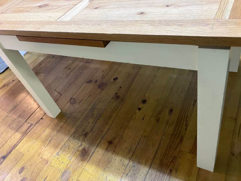 Dining Table - Solid Oak, Extendable, from Furniture Village