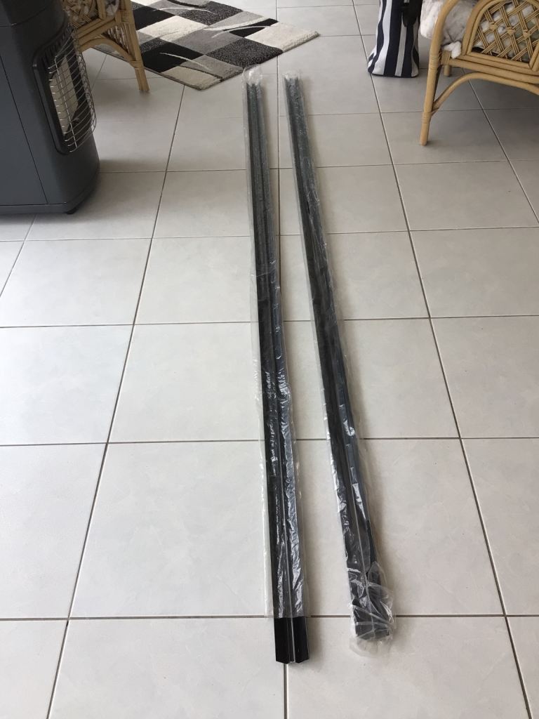 Two Aluminium Internal Corner Trim for Shower Wall Panels