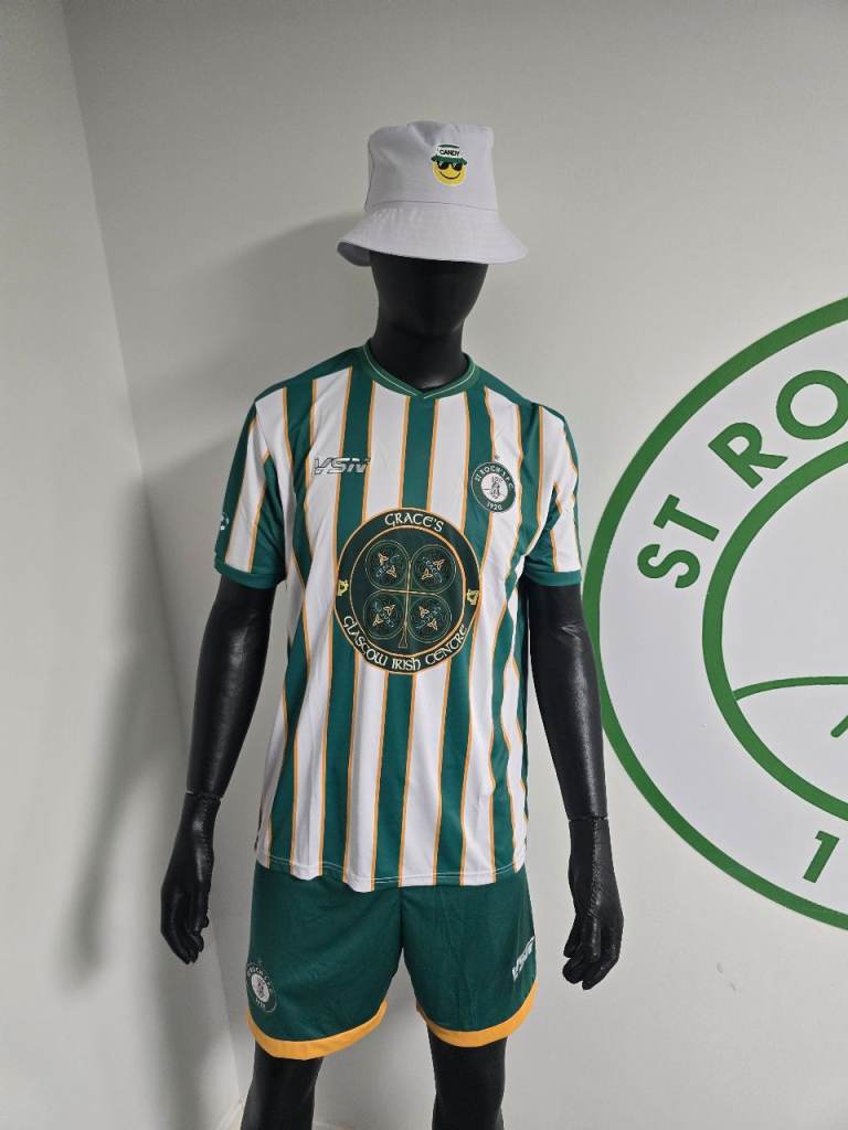 St Roch's home and away tops 