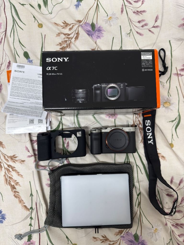 Sony a7c camera body