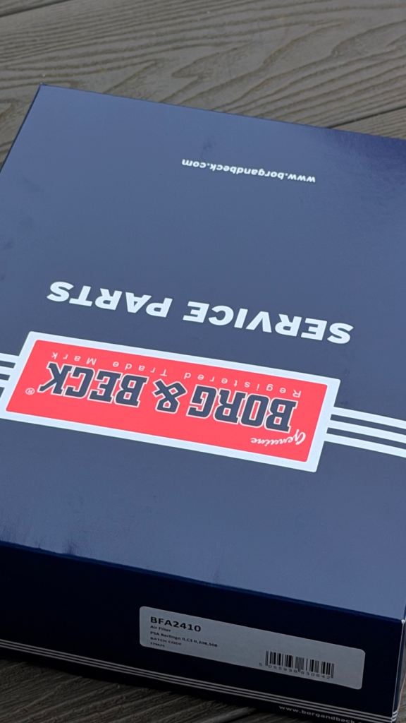 Air Filter BFA2410 Borg & Beck 3639671 SUOO1A3798 Fits Citroen DS Peugeot Toyota Vauxhall