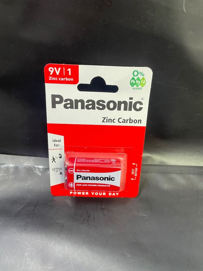 Panasonic 9V Zinc Carbon Battery