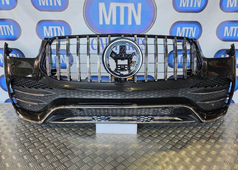 FRONT BUMPER FOR A MERCEDES GLE  2020-2024 AMG LINE W167 WITH GTR GRILL C197 BLAC