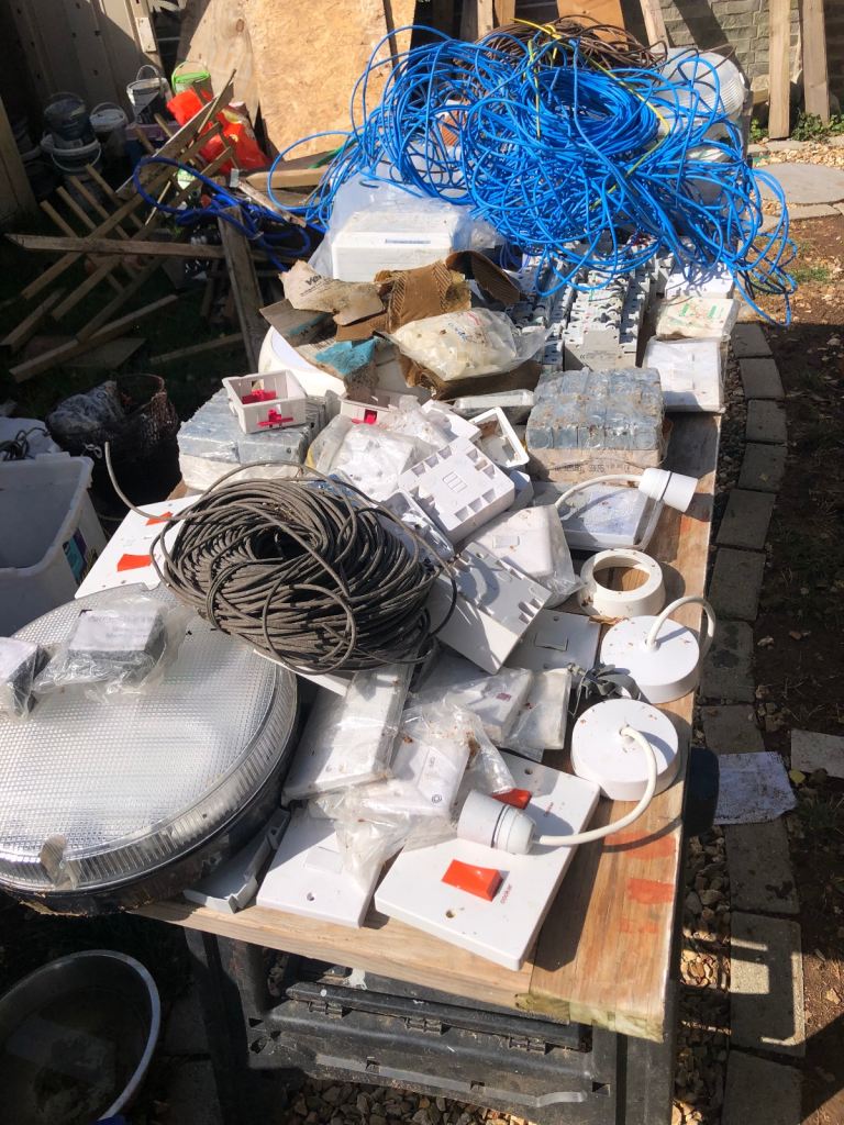 Electricians garage clearance 