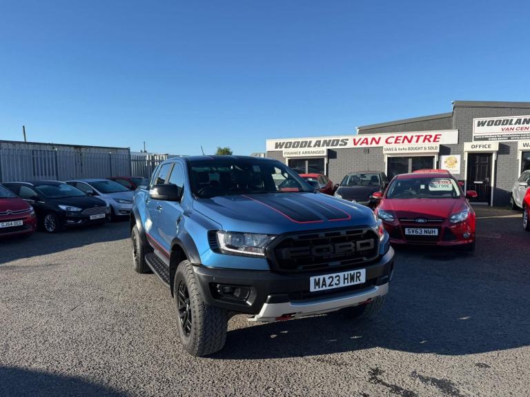 2023 ON 23 PLATE FORD RANGER RAPTOR 4X4 AUTO D-CAB PICKUP ULEZ FREE ZONE